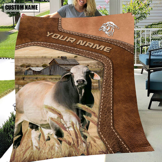 Joycorners Big Custom Name Brahman Blanket