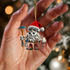 Joycorners Climbing Home Decor Christmas Ornament, Personalized Ornament 2D Flat LM2211