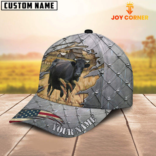 Joycorners Steel Pattern Dexter Customized Name Cap