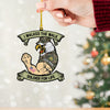 Joycorners USA Veteran Ornament, Personalized Ornament 2D Flat LM2211