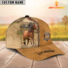 Joycorners Custom Name Horse Classic Cap