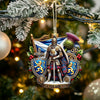 Joycorners Scotland Lover Christmas Ornament, Personalized Ornament 2D Flat LM2211