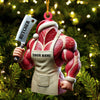 Joycorners Butcher Christmas Ornament, Personalized Ornament 2D Flat LM2211