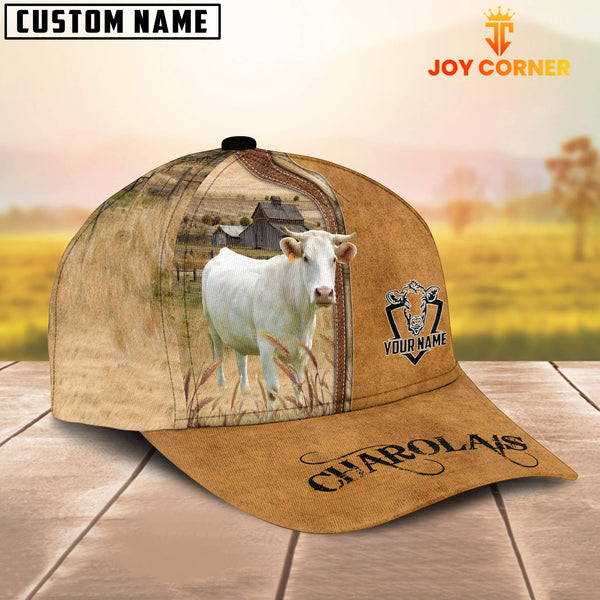 Joycorners Custom Name Charolais Classic Cap