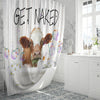 Joycorner Simmental Cattle Get Naked Daisy Shower Curtain