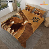Joycorners Custom Name Simbrah Cattle Bedding set
