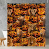 Joycorners Halloween Highland In Bath Shower Curtain