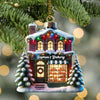 Joycorners Custom Christmas House Ornament, Personalized Ornament 2D Flat LM2211