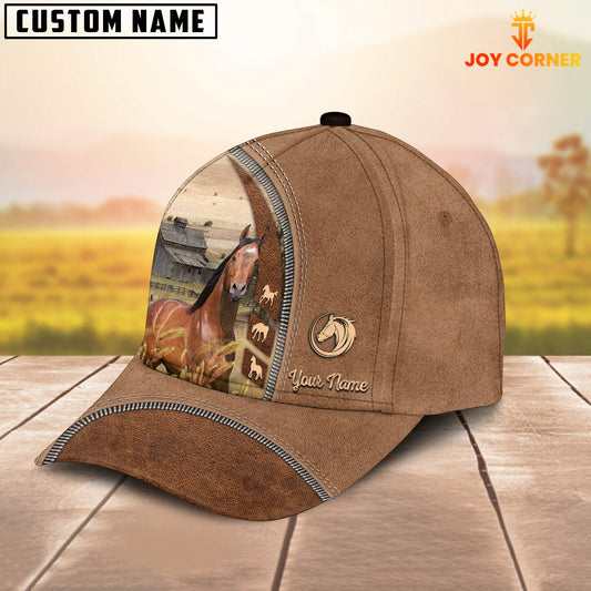 Joycorners Horse Farming Land Customized Name Cap