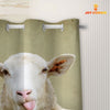 Joycorners Goat Hello Sweet Cheeks 3D Shower Curtain
