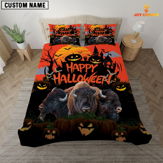Joy Corners Bufallo Happiness Happy Halloween Bedding Set