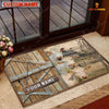 Joycorners Charolais Barn Custom Name Doormat