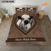 Joycorners Speakle Park Never Walk Alone Heart Custom Name Bedding Set