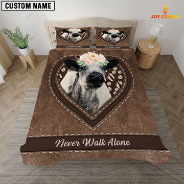 Joycorners Speakle Park Never Walk Alone Heart Custom Name Bedding Set