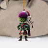 Joycorners Prickly Hair Christmas Ornament, Personalized Ornament 2D Flat LM2211