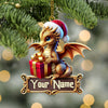 Joycorners Custom Little Dragon Ornament, Personalized Ornament 2D Flat LM2211