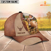 Joycorners Personalized Name Texas Longhorn Farm Barn Cap