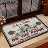 Joycorners Goat Life is Better Custom Name Doormat