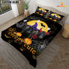 JoyCorners Happiness Dexter Cattle Halloween Pattern Personalized Name 3D Bedding Set