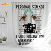 Joy Corners Brahman Cattle Lovely Personal Stalker 3D Shower Curtain