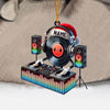 Joycorners Musical Life DJ Christmas Ornament, Personalized Ornament 2D Flat LM2211