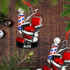 Joycorners Custom Barber Chair Ornament, Personalized Ornament 2D Flat LM2211