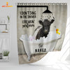 Joy Corners Belted Galloway I Don't Sing In The Shower 3D Shower Curtain
