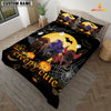 JoyCorners Happiness Buffalo Cattle Halloween Pattern Personalized Name 3D Bedding Set