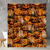 Joycorners Halloween Gelbvieh In Bath Shower Curtain