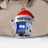 Joycorners Closed Circuit Television Christmas Ornament, Personalized Ornament 2D Flat LM2211