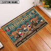 Joycorners Jersey Hope You Bought Alcohol Custom Name Doormat