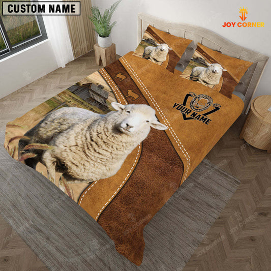 Joycorners Custom Name Sheep Bedding set