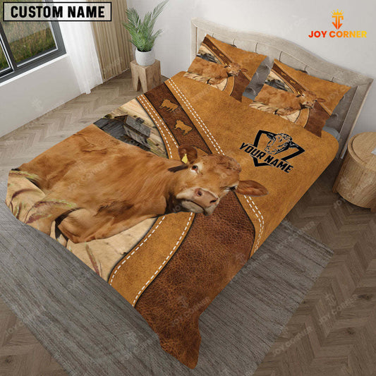 Joycorners Custom Name Limousin Bedding set