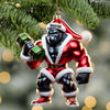 Joycorners Black Kong Dumbbell Lift Christmas Ornament, Personalized Ornament 2D Flat LM2211