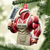 Joycorners Butcher Christmas Ornament, Personalized Ornament 2D Flat LM2211