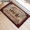 Joycorners Hereford Faith Family Farming Custom Name Doormat