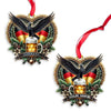 Joycorners Custom Name Germany Ornament, Christmas Gift for Germany Lover 2D Flat LM2211