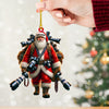 Joycorners Photographer Santa Home Decor Christmas Ornament, Personalized Ornament 2D Flat LM2211