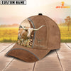 Joycorners Texas Longhorn Farming Land Customized Name Cap