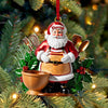 Joycorners Custom Name Baker Santa Ornament, Christmas Gift for Baking Lover 2D Flat LM2211