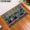 Joycorners Black Angus Hope You Bought Alcohol Custom Name Doormat