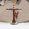 Joycorners Santa Electrician Christmas Ornament, Personalized Ornament 2D Flat LM2211
