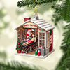 Joycorners Santa's Tattoo Christmas Ornament, Personalized Ornament 2D Flat LM2211