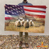 Joycorners Sheep America 3D Button Flag