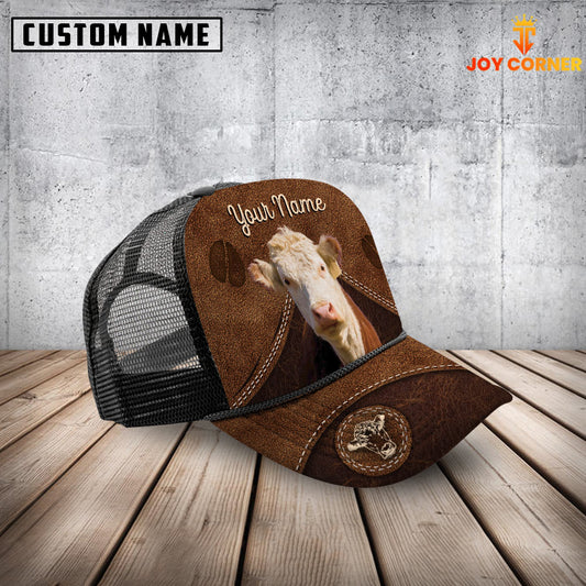 Joycorners Best Hereford Ever Cattle Mesh Cap