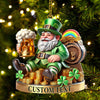 Joycorners Custom Name Ireland Ornament, Ireland Lover Christmas Gift3 2D Flat LM2111