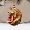 Joycorners God Santa Christmas Ornament, Personalized Ornament 2D Flat LM2211