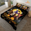 JoyCorners Happiness Horse Cattle Halloween Pattern Personalized Name 3D Bedding Set