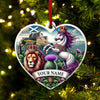 Joycorners Custom Name Scotland Ornament, Christmas Gift for Scotland Lover5 2D Flat LM2111