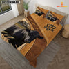 Joycorners Custom Name Lowline Angus Bedding set